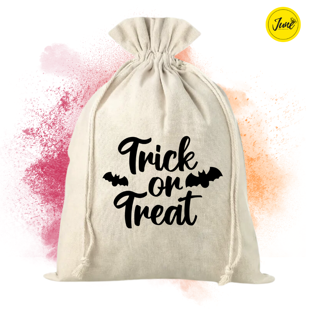 Trick or Treat (bats) - Halloween Bag