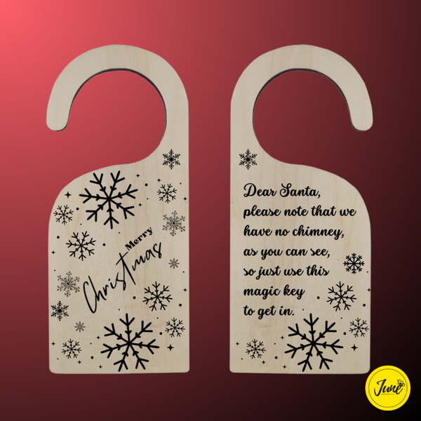 Santa's Magic key with door hanger - 1