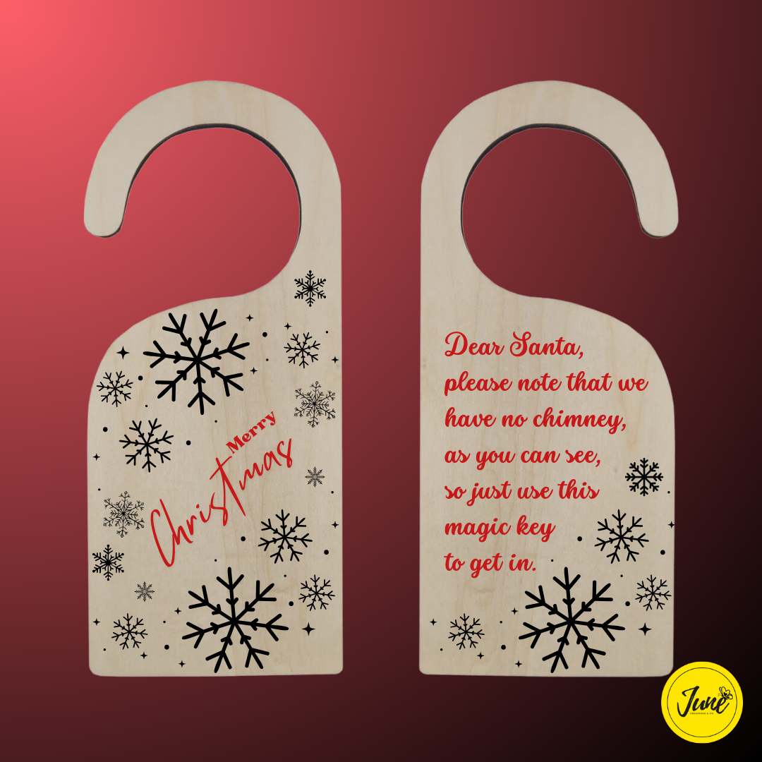 Santa's Magic key with door hanger - 2