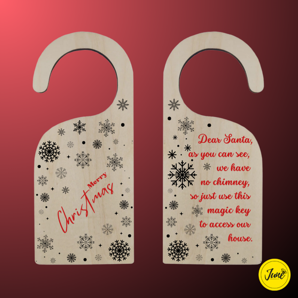 Santa's Magic key with door hanger - 4