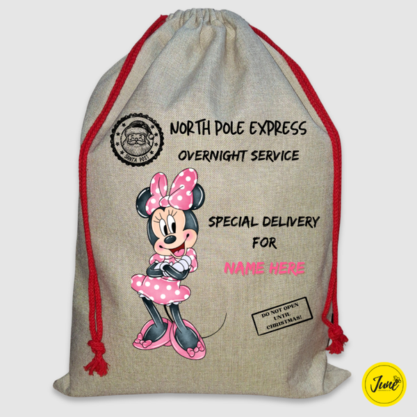 Minnie Mouse's Santa's bag (A)