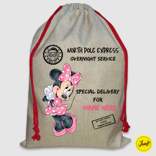 Minnie Mouse's Santa's bag (B)