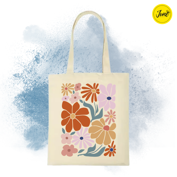 Summer_Floral Tote bag