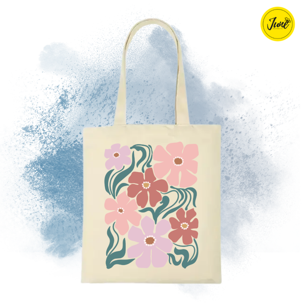 Summer_Floral Tote bag