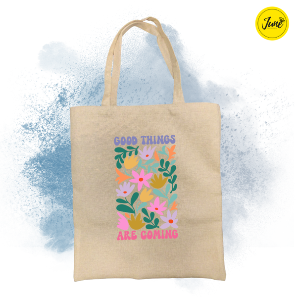 Summer_Good Things are Coming Tote Bag