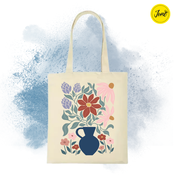 Summer_Floral Tote bag