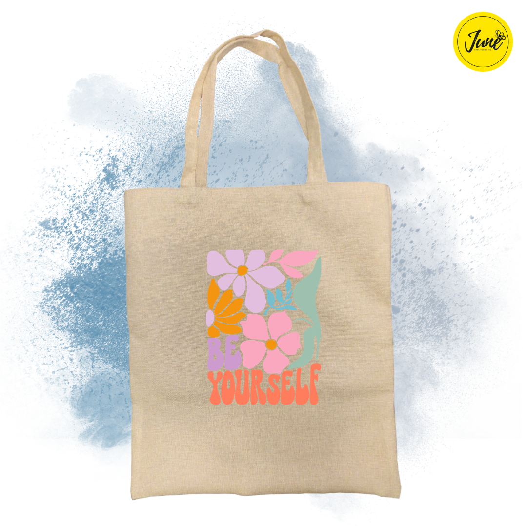 Summer_Be Yourself Tote Bag
