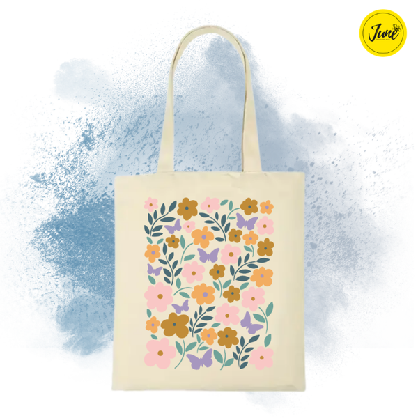 Summer_Floral Tote bag