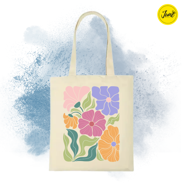 Summer_Floral Tote bag