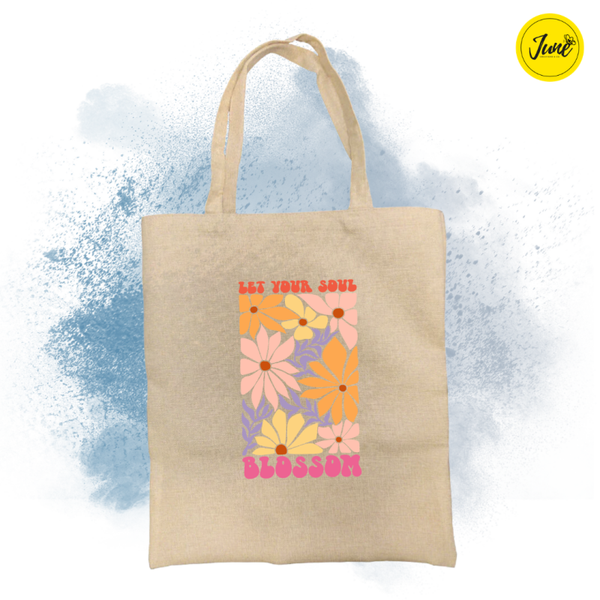 Summer_Let your soul blossom Tote Bag