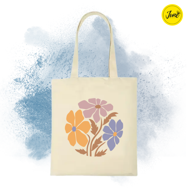 Summer_Floral Tote bag