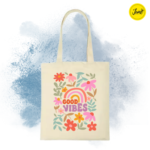 Summer_Good Vibes Tote bag