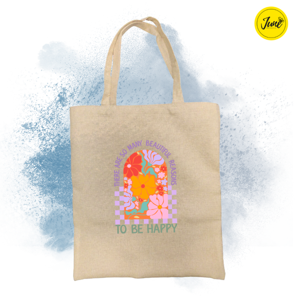Summer_There are so many beautiful reasons to be Happy Tote Bag