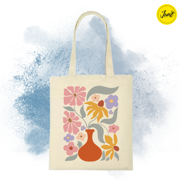 Summer_Floral Tote bag