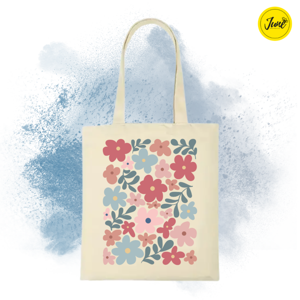 Summer_Floral Tote bag