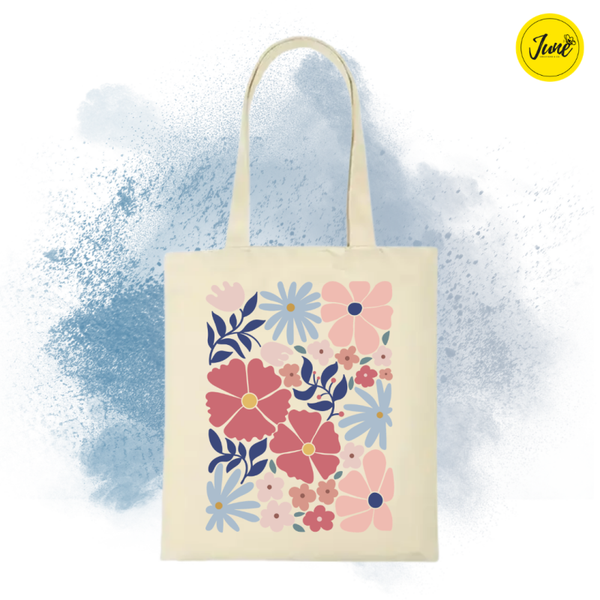 Summer_Floral Tote bag