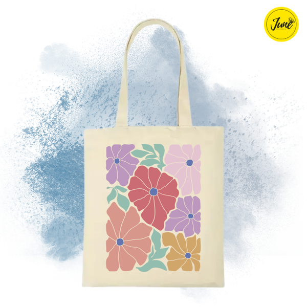 Summer_Floral Tote bag