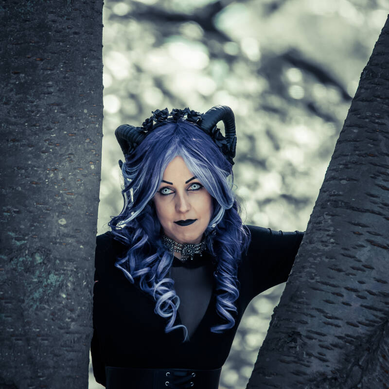 Persephone Black Roses