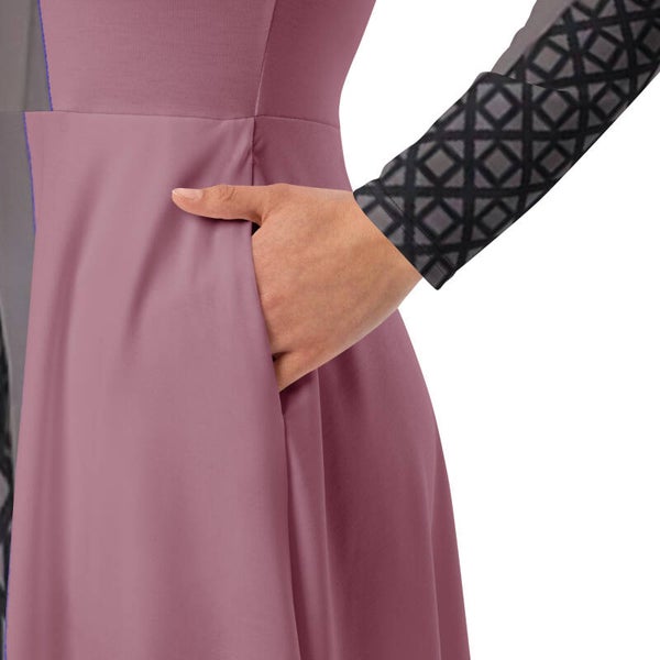 CARREAUX ROBE LONGUE PUDIQUE