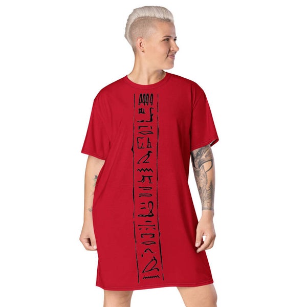 SCARABEE ROBE ROUGE
