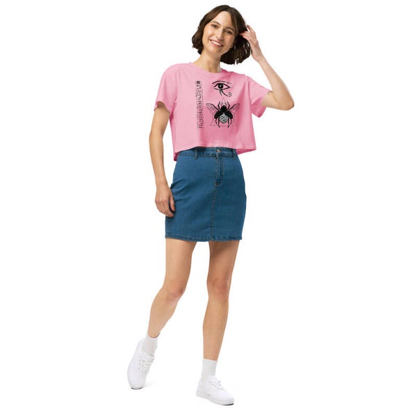 SCARABEE CROP TOP ROSE