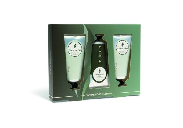 Heren Refresh Geschenkset Sandalwood Scented