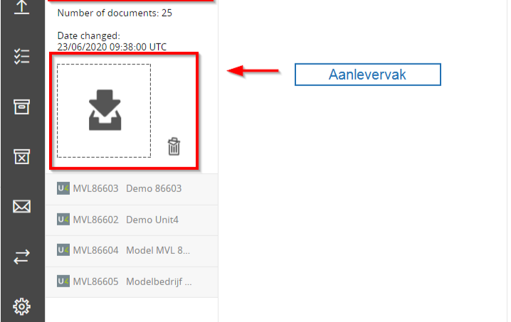 AANLEVEREN VIA AANLEVERINGSVAK / ONLINE BOEKHOUDER
