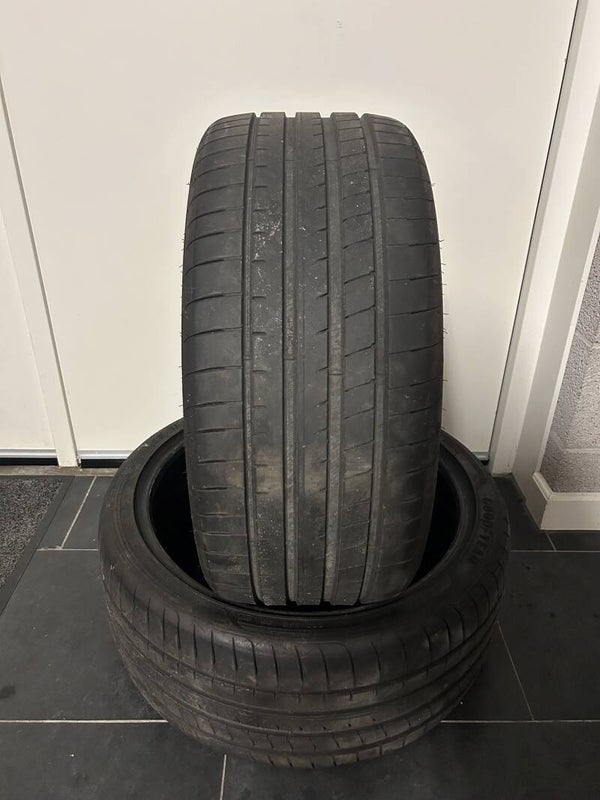 Demobanden! | 2x Goodyear Eagle F1 | 275 35 22 | DOT 0124