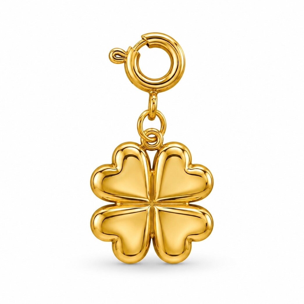Kleeblatt Charm