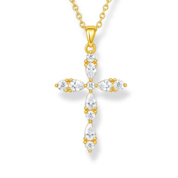 Aurea Kreuz Halskette