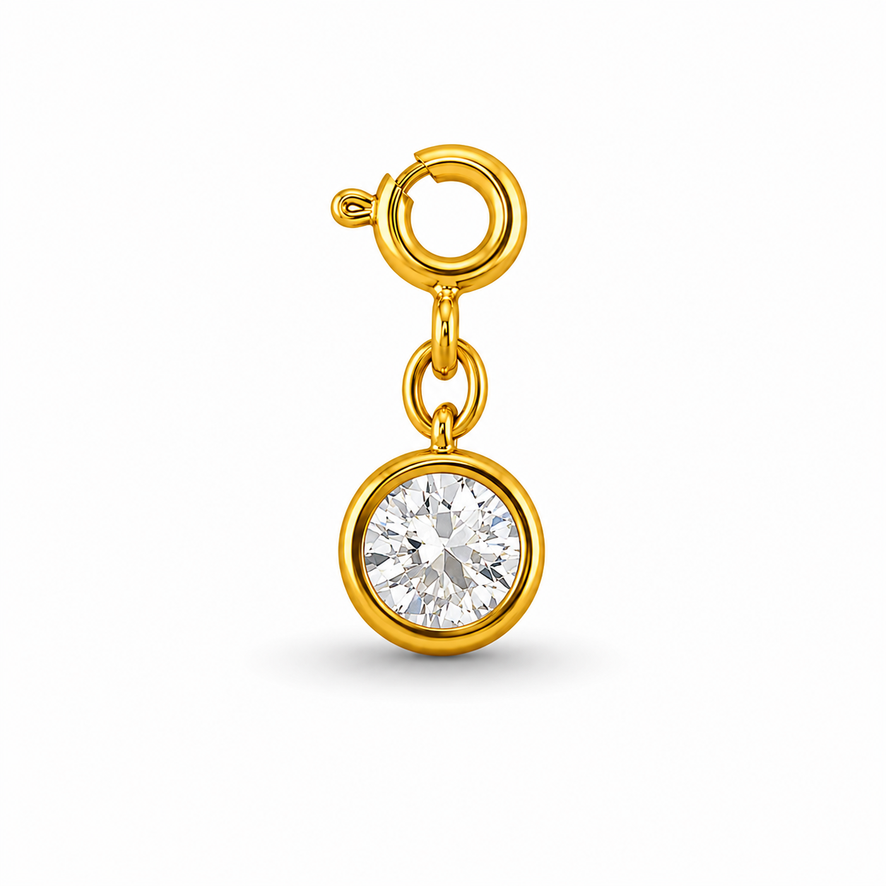 Zirkonia Charm