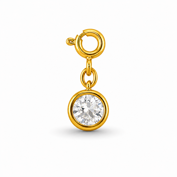 Zirkonia Charm