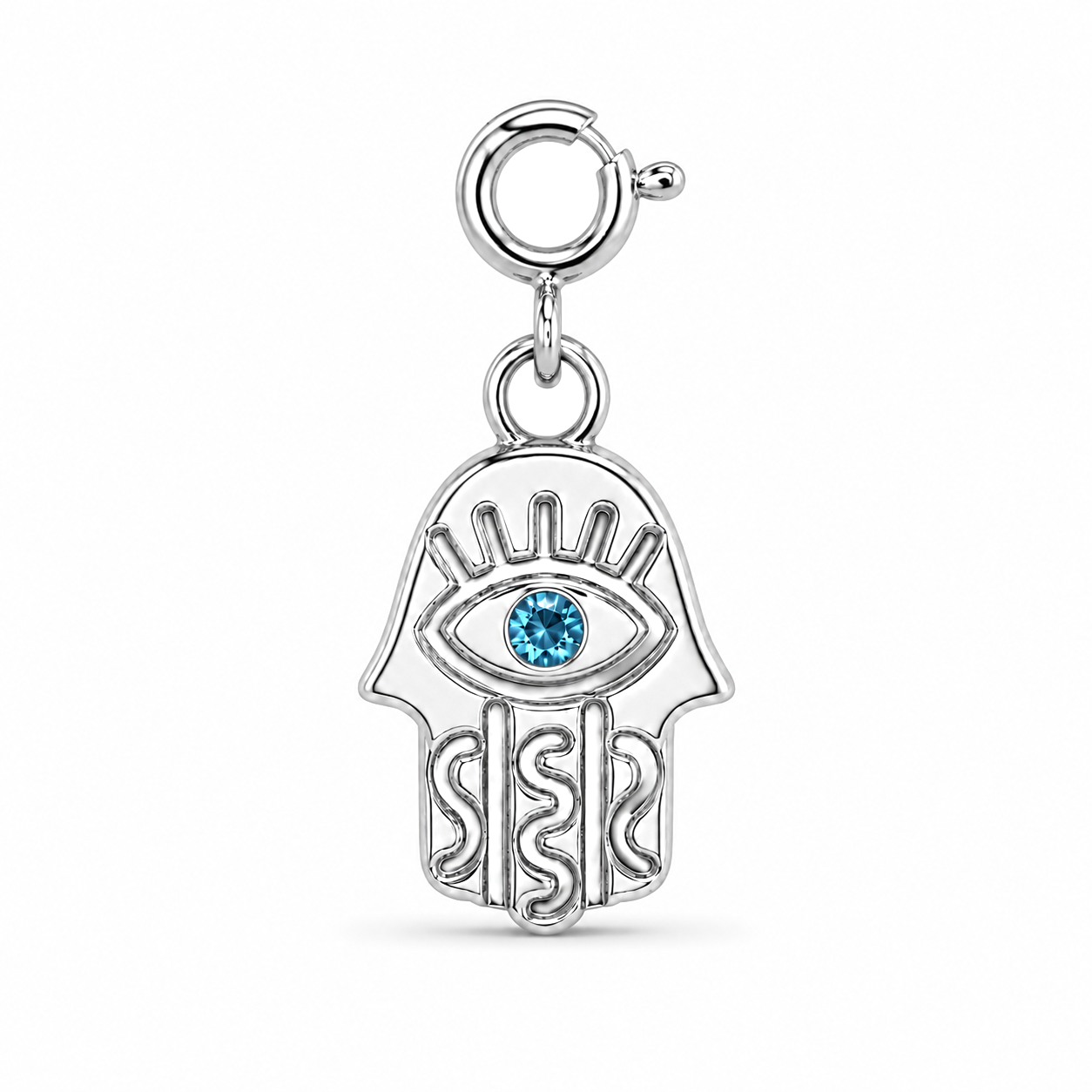 Aqua Fatima Hand Charm