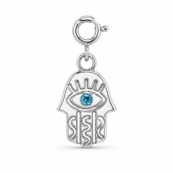 Aqua Fatima Hand Charm