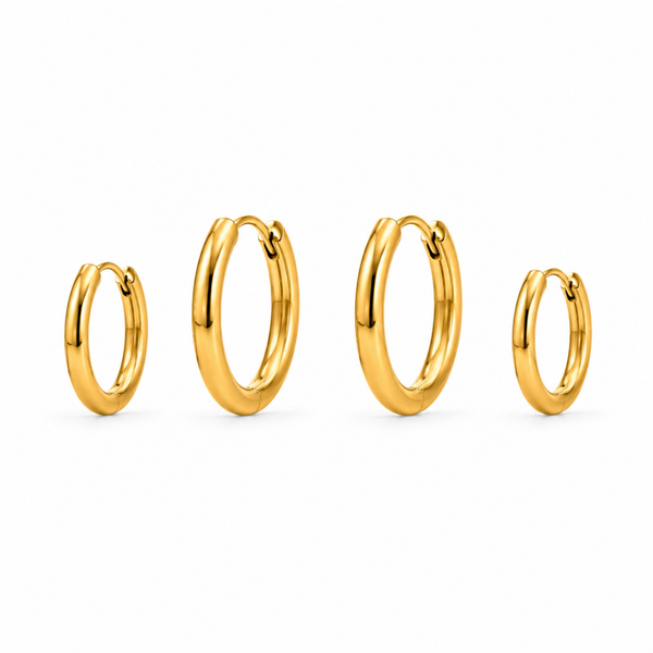 2er Basic Creolen Set