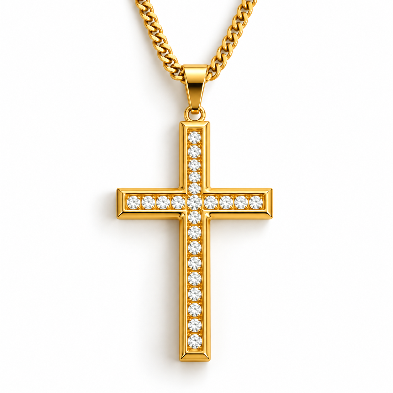 Liora Shine Kreuz Halskette