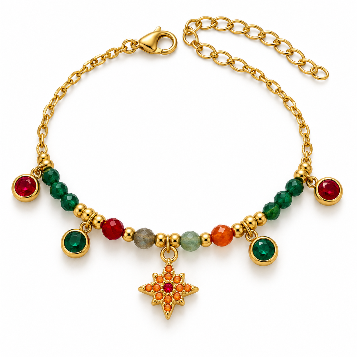 Herbststern Armband