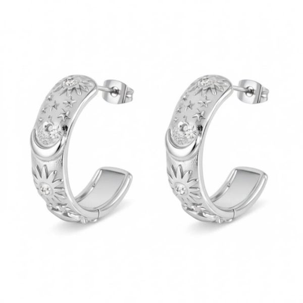 Sonne & Mond Creolen