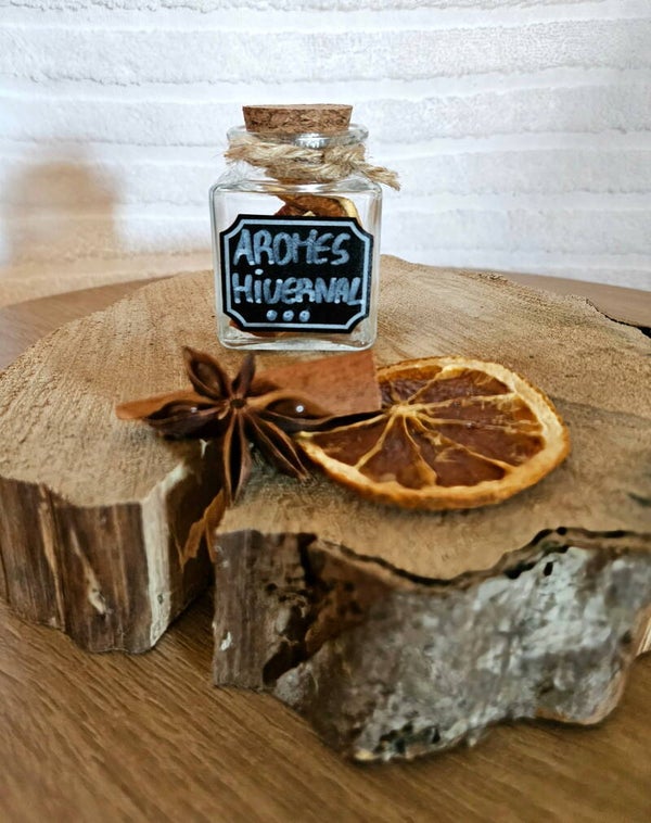 Arômes hivernal – Pot décoratif artisanal