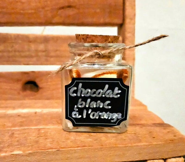 Chocolat blanc à l'orange 🍊🍫