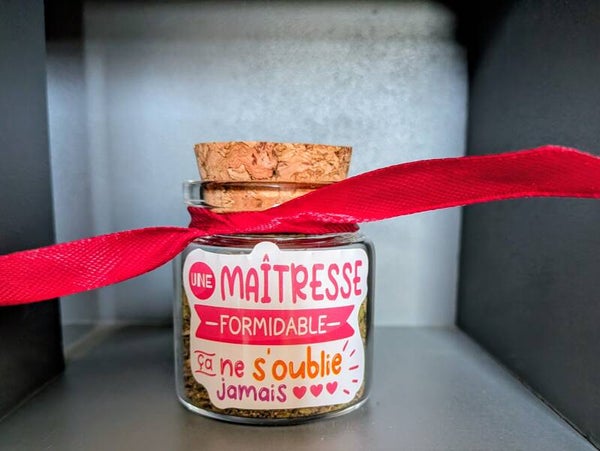 Cadeau de fin d'année maîtresse