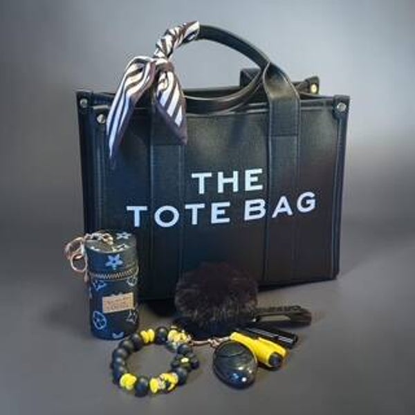 The Tote Bag "Black Defense Set"