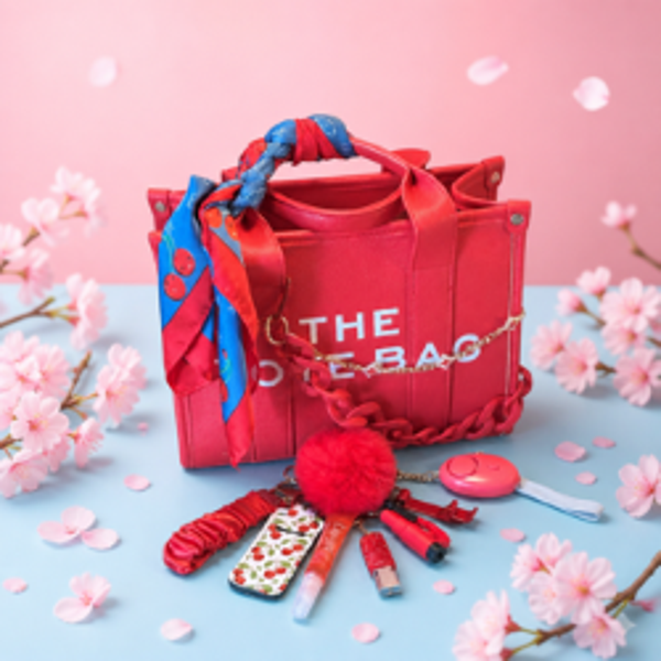 The Tote Bag "Red Defense Set"