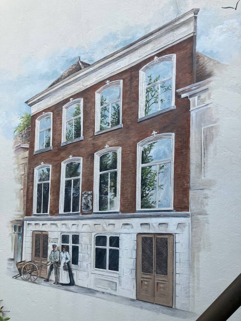 muurschildering buiten