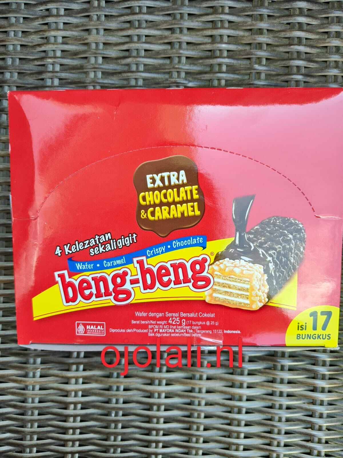 Beng beng Reguler 1 dus (25 g x 17 pcs)