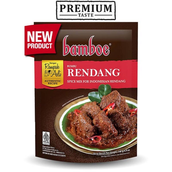 Bamboe bumbu Rendang Premium 140 G