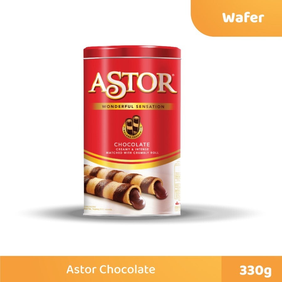 Astor Chocolate Roll in Can 330 G