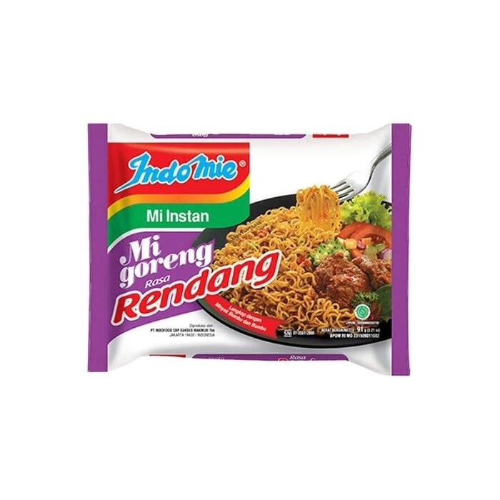 Indomie goreng rasa rendang Noodles