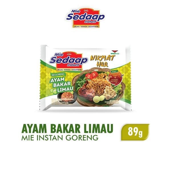 Sedaap Mie Instan Ayam Bakar Limau 89 gr