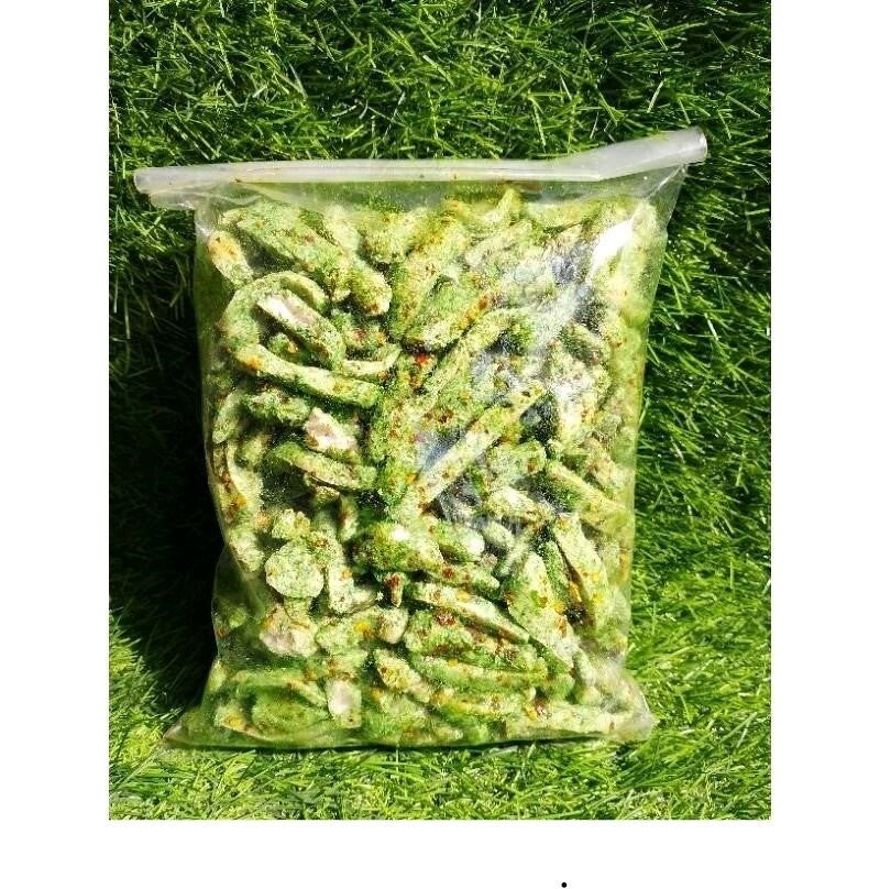 Basreng baso goreng pedas bumbu cabe hijau isi 250gram
